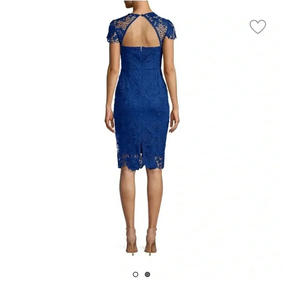 Paper Dolls Cap Sleeve Sweetheart Lace Dress Size 10 NWT - Picture 3 of 11